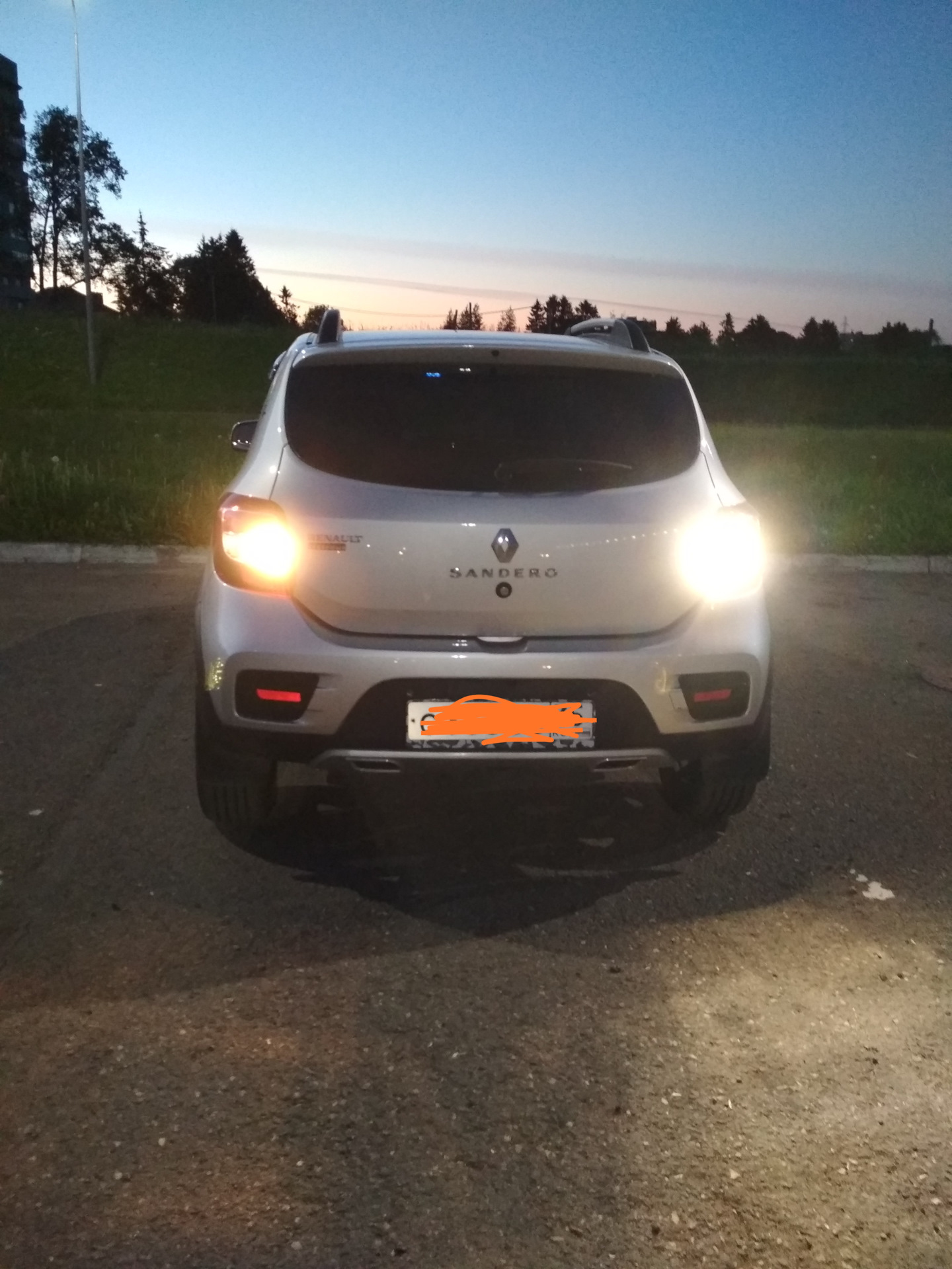 фонари заднего хода каптур