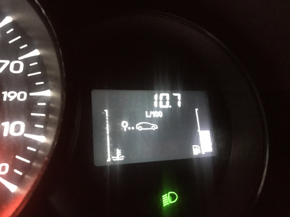 Расход — Renault Fluence, 1,6 л, 2012 года | другое | DRIVE2