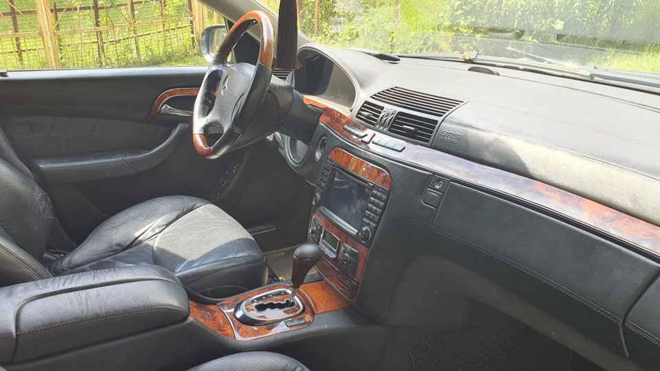 Салонные фильтры, лампочка и регулировка бардачка — Mercedes-Benz S ...