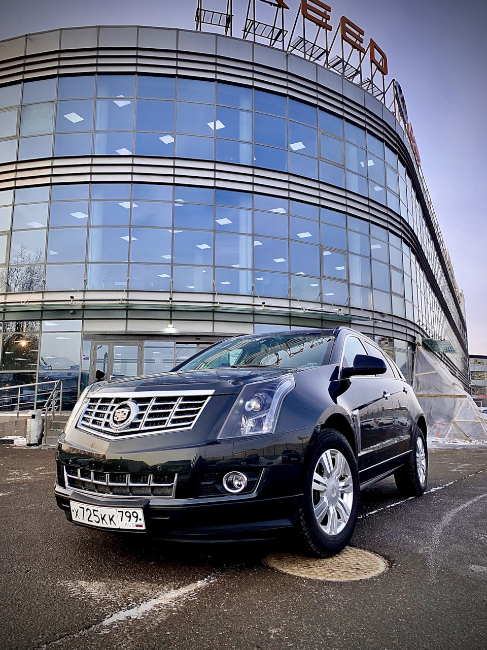 Керамическое покрытие кузова — Cadillac SRX (2G), 3 л, 2014 года | стайлинг  | DRIVE2