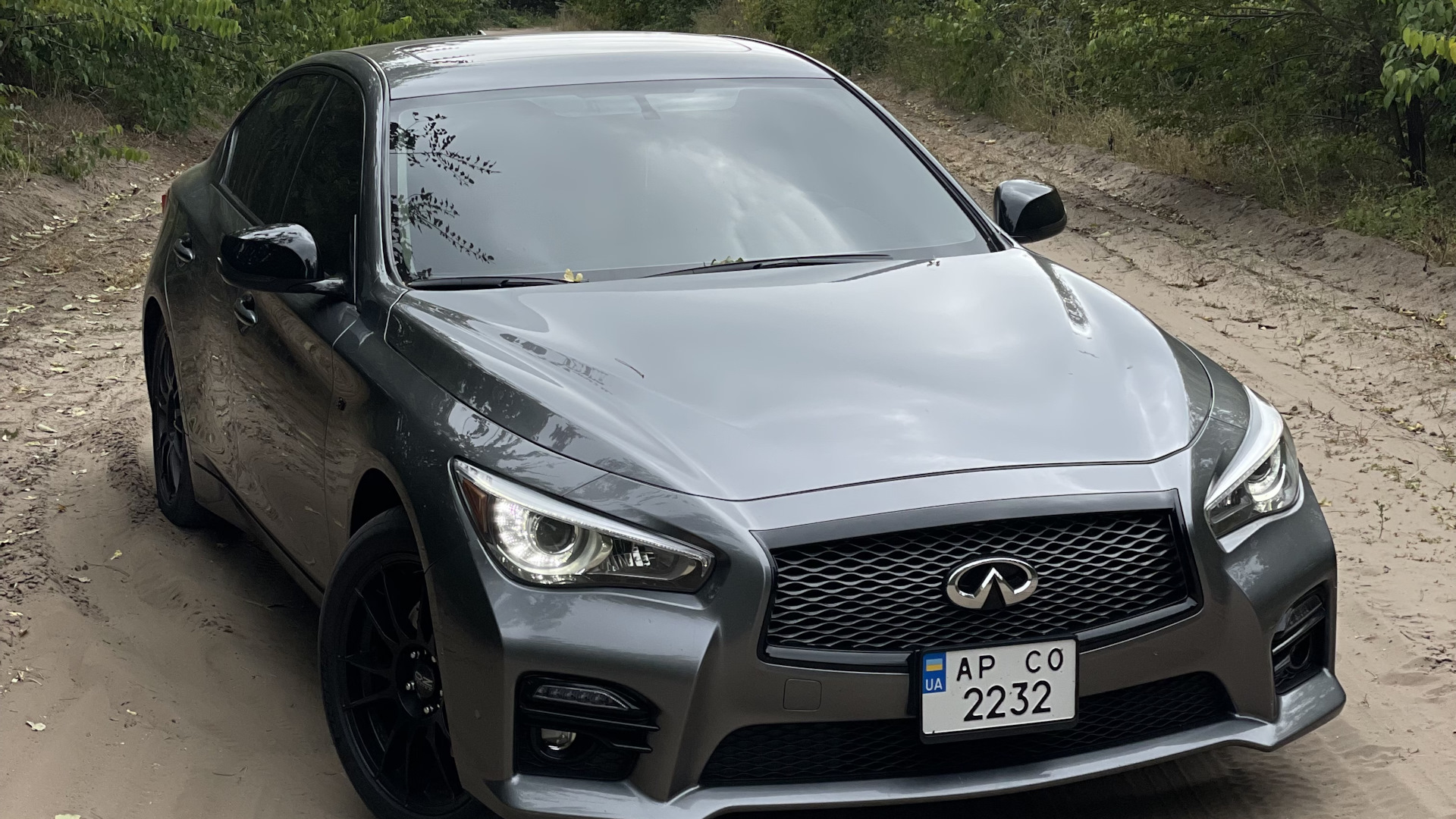 Infiniti q50 3.7 бензиновый 2015 | 3.7 AWD Black Edition на DRIVE2