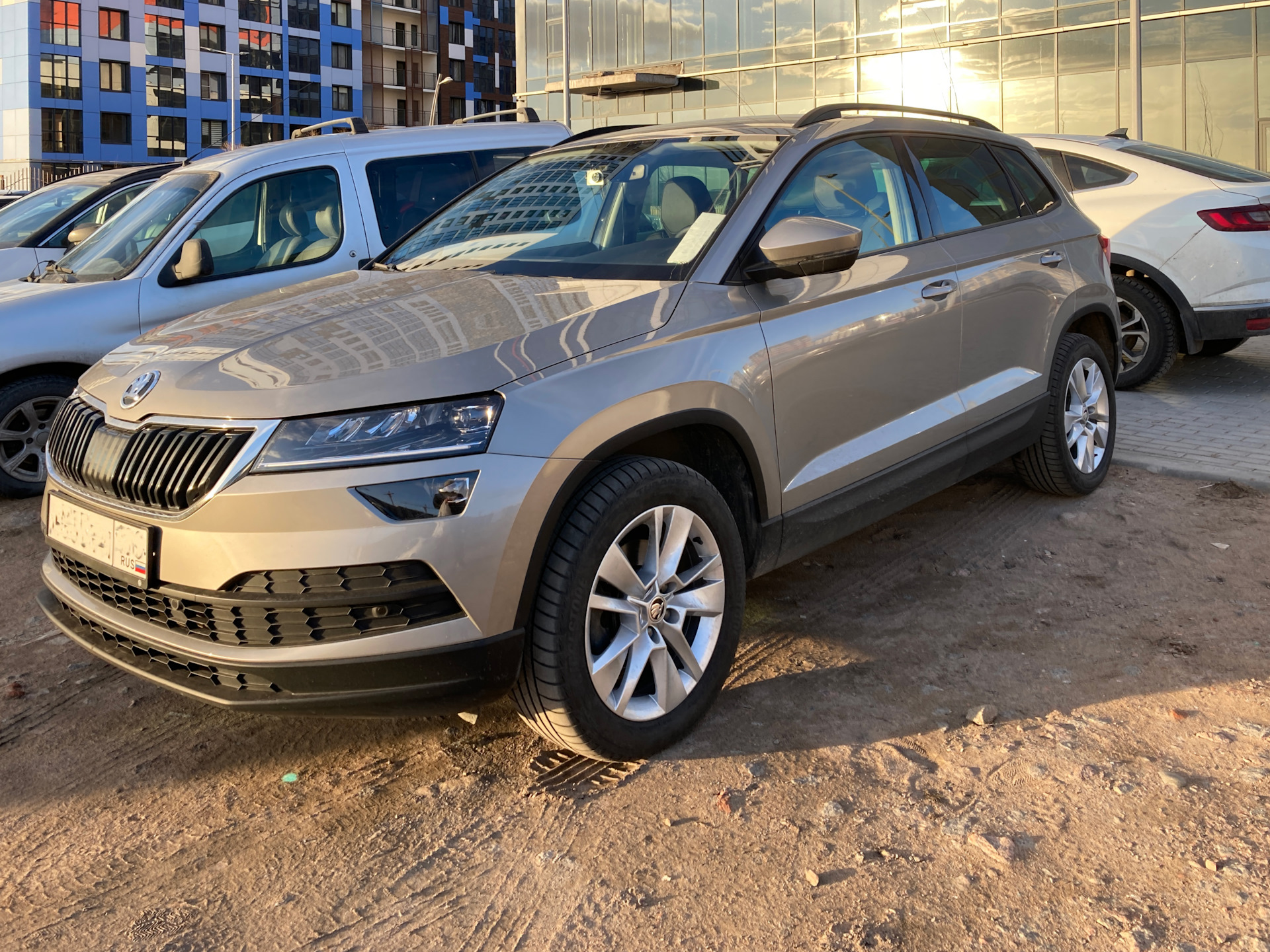 Молдинги на арки — Skoda Karoq, 1,4 л, 2020 года | аксессуары | DRIVE2