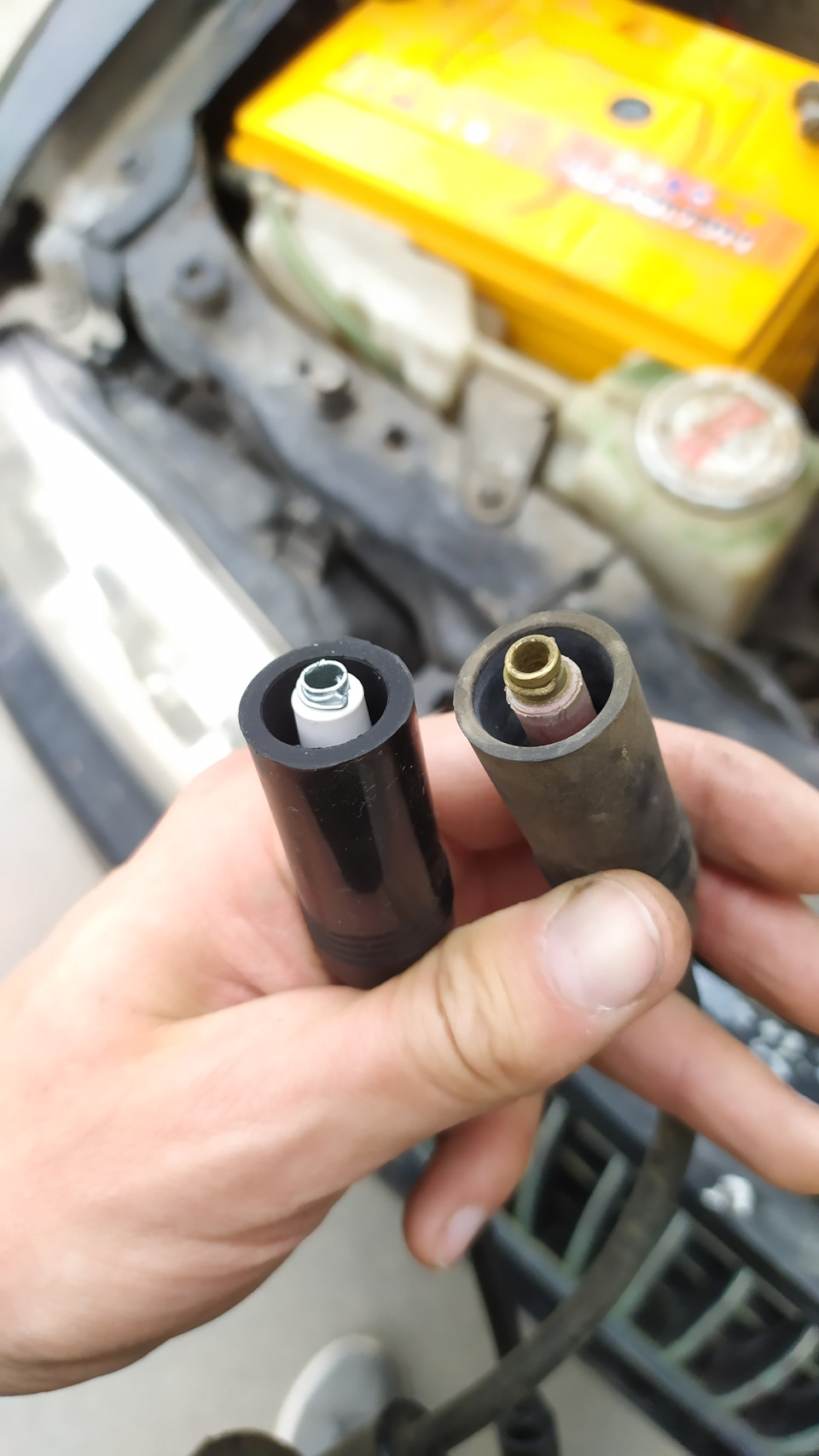 Замена высоковольтных проводов — Great Wall Safe, 2,2 л, 2005 года ...