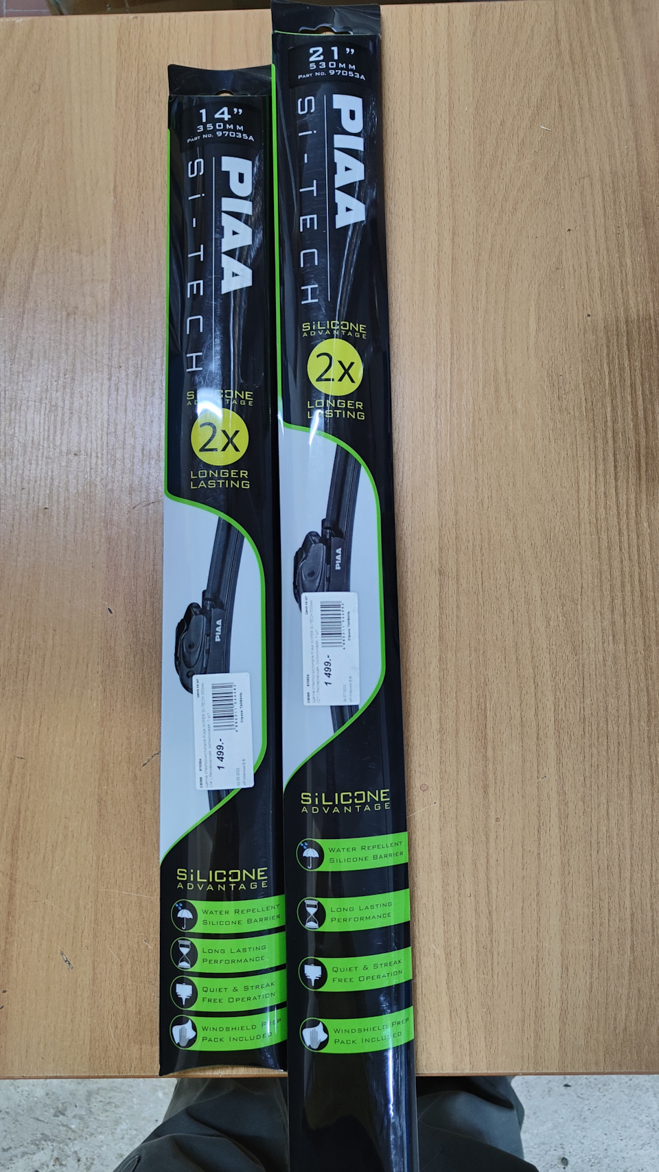 Замена штатных дворников на PIAA Si-Tech — Daihatsu Mira e:S (1G), 0,7 л,  2018 года | аксессуары | DRIVE2