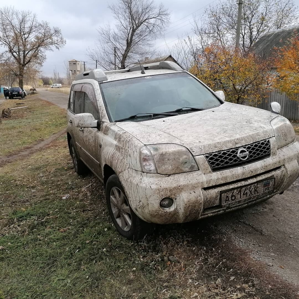 Первая грязь. — Nissan X-Trail I (t30), 2 л, 2006 года | покатушки | DRIVE2