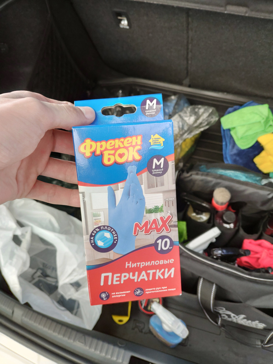 Варежка для мойки автомобиля лератон