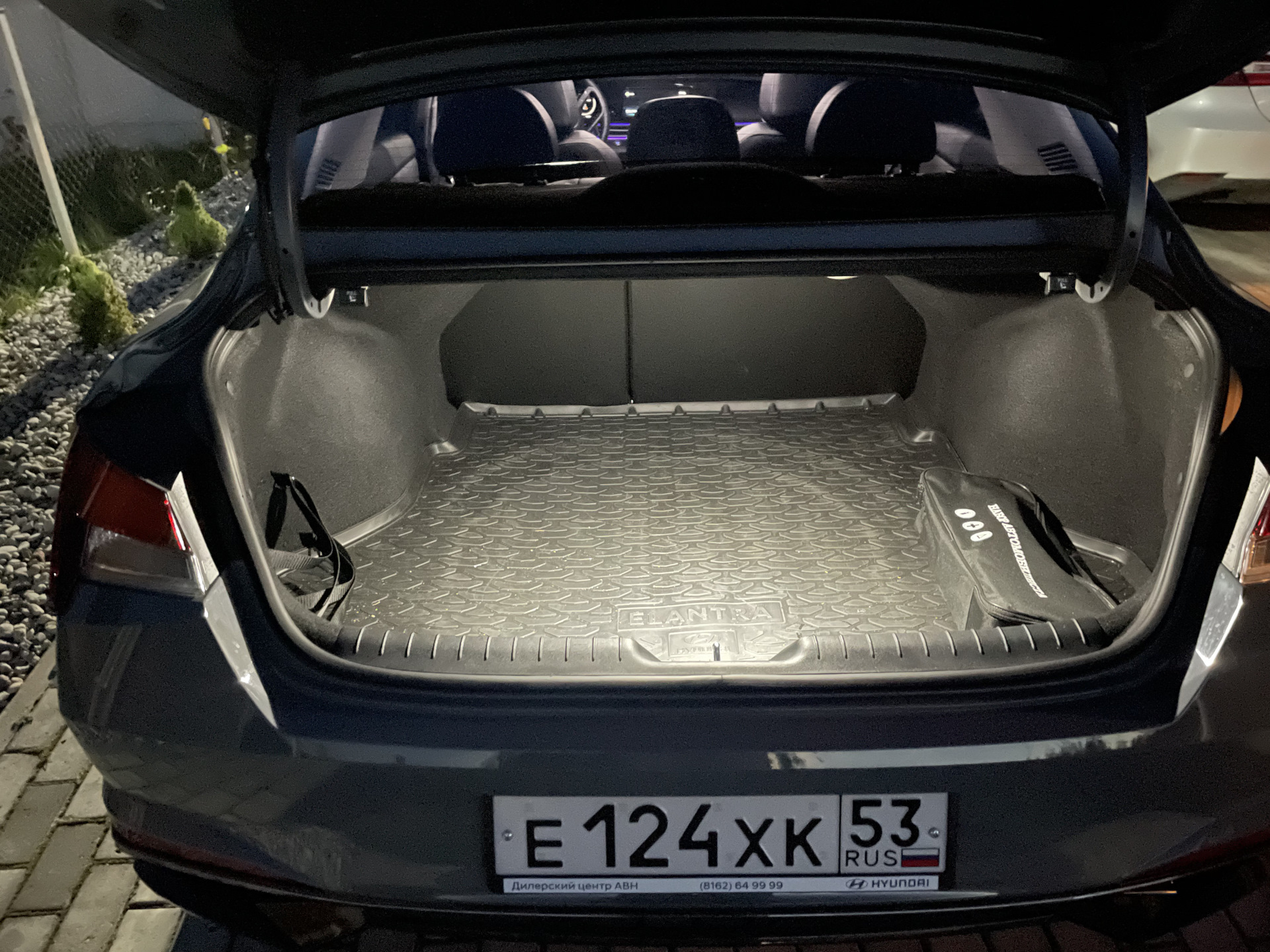 Замена диодных лампочек на диодные платы. — Hyundai Elantra (7G), 2 л ...