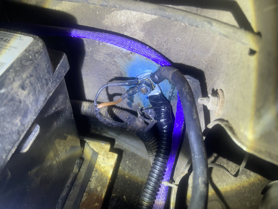 Доп. масса на раму/двигатель — УАЗ Patriot, 2,7 л, 2006 года ...