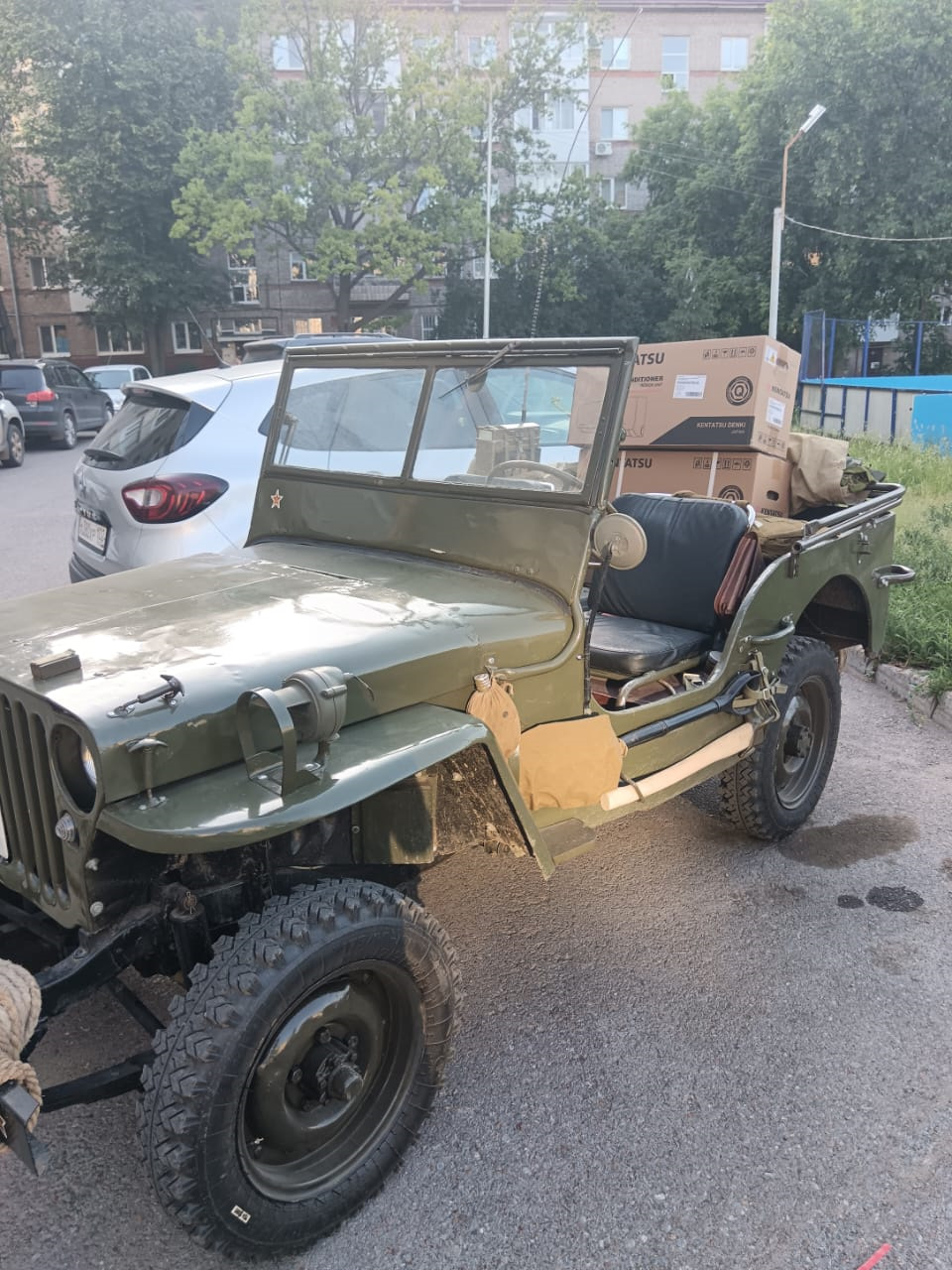 Теперь Виллис с кондиционером! | Фото на DRIVE2.RU