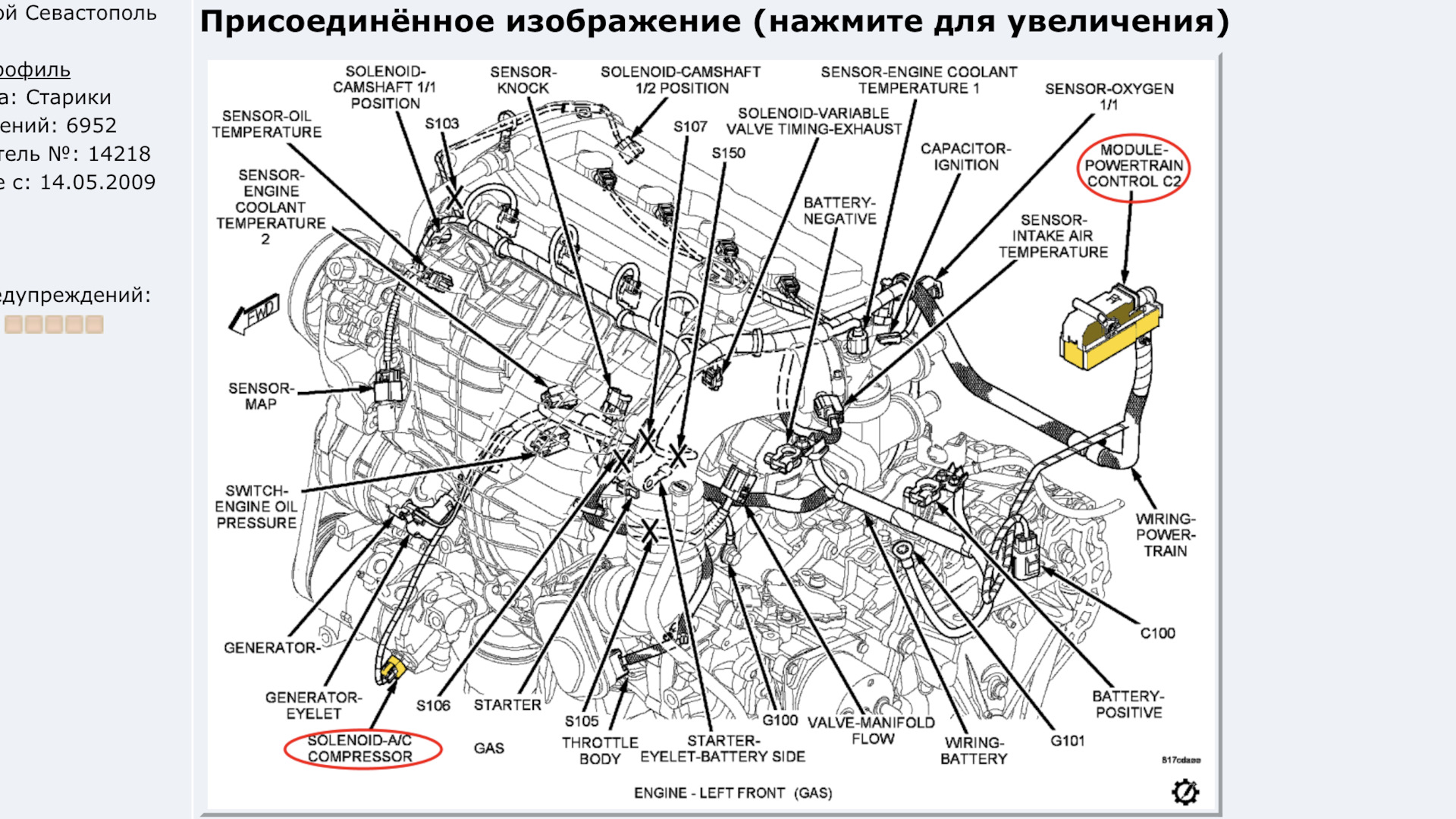 Додж калибр схема кондиционера