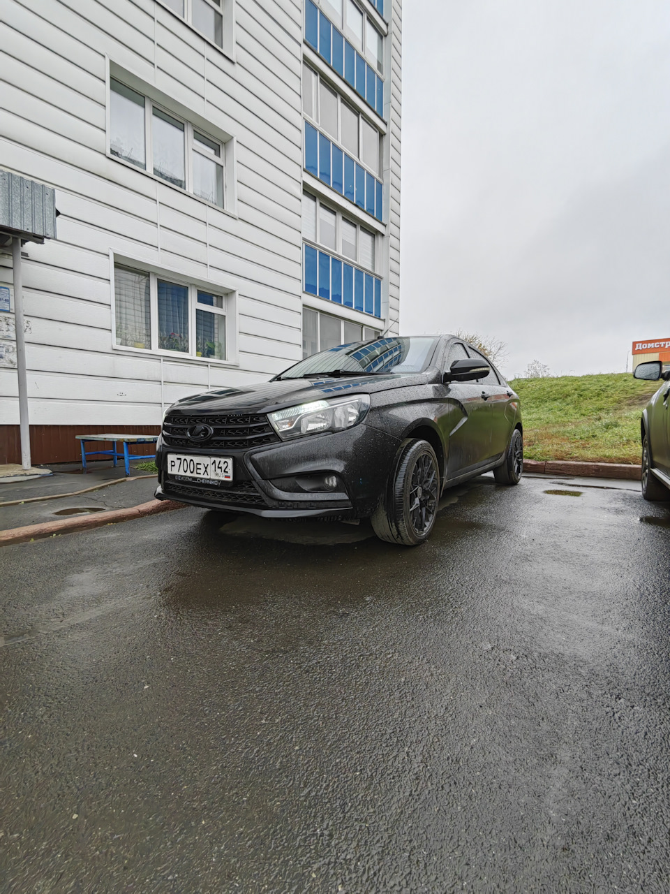 Замена правого дефлектора в сборе — Lada Vesta, 1,6 л, 2016 года | поломка  | DRIVE2