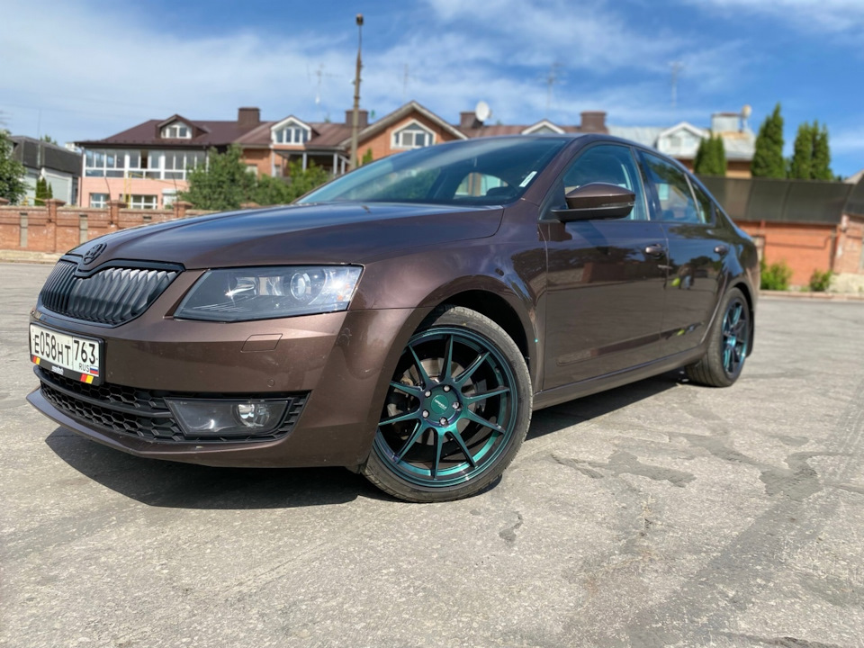 Переход на R18 (Topwheels GT01 18 8.0J 5x112 вес 8.2kg Chameleon ...