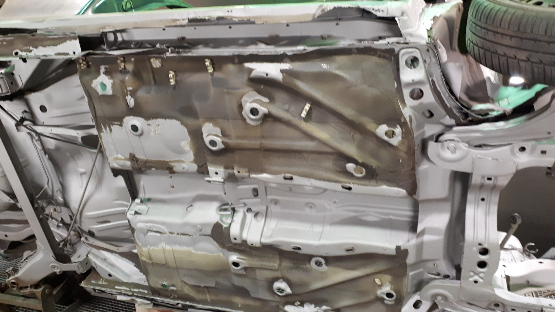 Удаление коррозии — Opel Astra F, 2 л, 1996 года | кузовной ремонт | DRIVE2