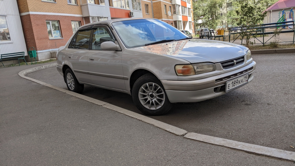 13 или 14? Диски на Короллу АЕ110 — Toyota Corolla (110), 1,5 л, 1997 ...