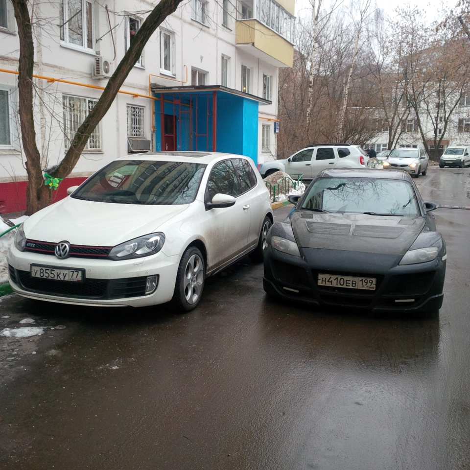 Рыкса vs VW Golf GTI — Mazda RX-8, 1,3 л, 2006 года | тест-драйв | DRIVE2