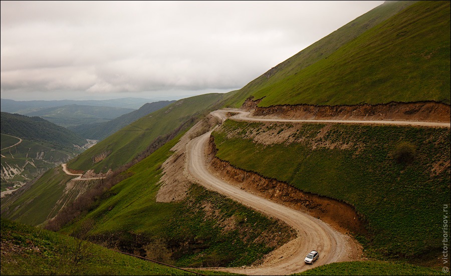 Горные дороги дагестана фото