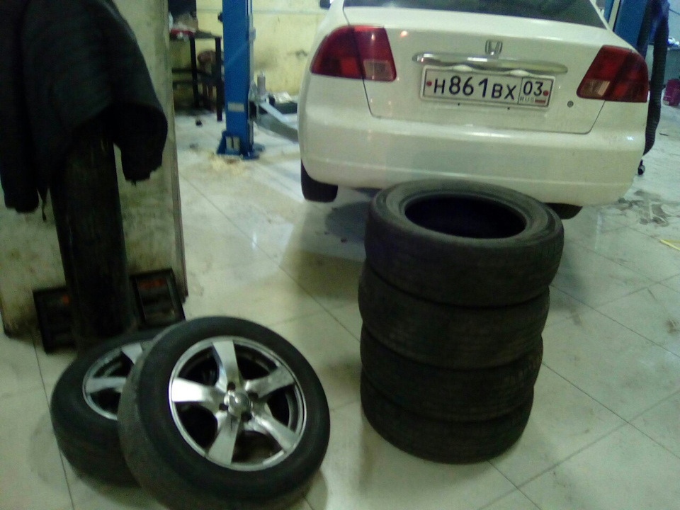 Клиренс +4 см) — Honda Civic Ferio (7G), 1,5 л, 2001 года | визит на ...