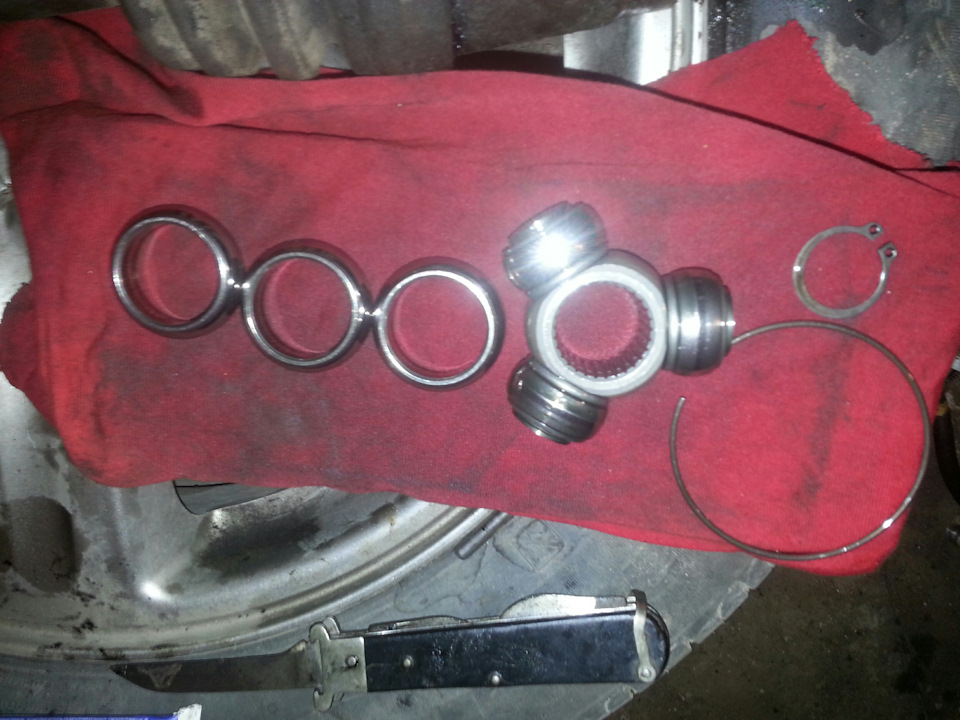 Замена пыльника шруса — Subaru Legacy B4 (BE), 2 л, 2001 года | своими ...