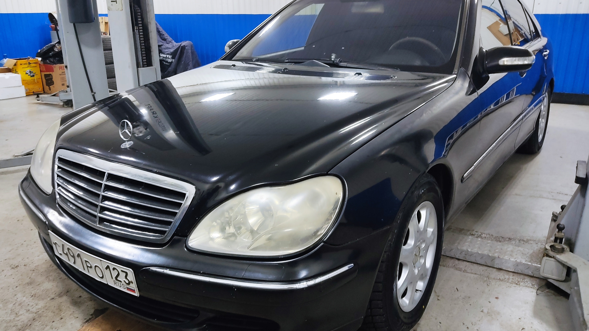 Mercedes-Benz S-Class (W220) 4.3 бензиновый 2003 | Летучий голландец на  DRIVE2