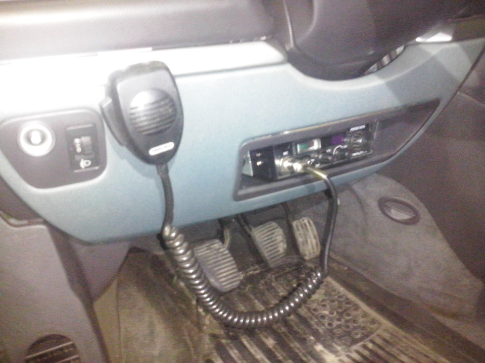 Установка радиостанции President Taylor III (Си-Би 27 МГц) в Peugeot ...