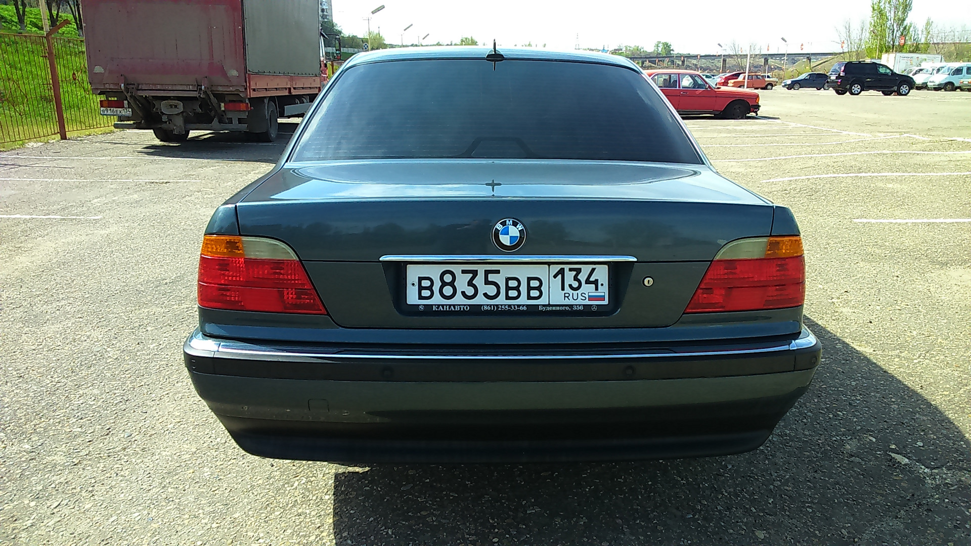 BMW 7 series (E38) 3.5 бензиновый 2000 | 735iL антрацит металлик на DRIVE2