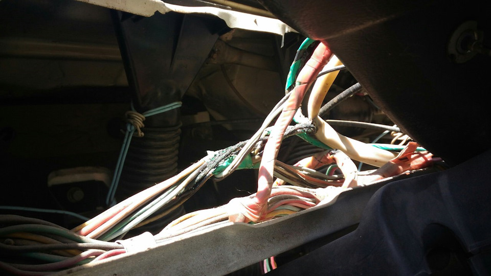 Замена и ремонт сгоревшей проводки. — ИЖ 2715, 1,5 л, 1993 года ...