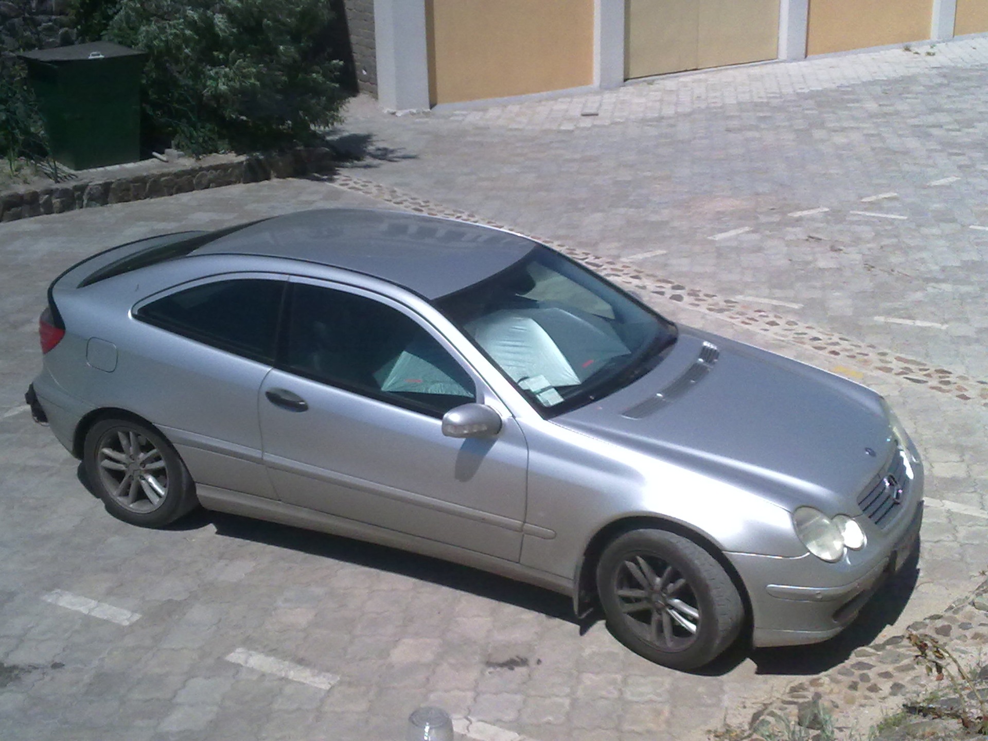 Зонтик Макларен-Мерседес — Mercedes-Benz C-class Sportcoupe (C203), 2 л ...