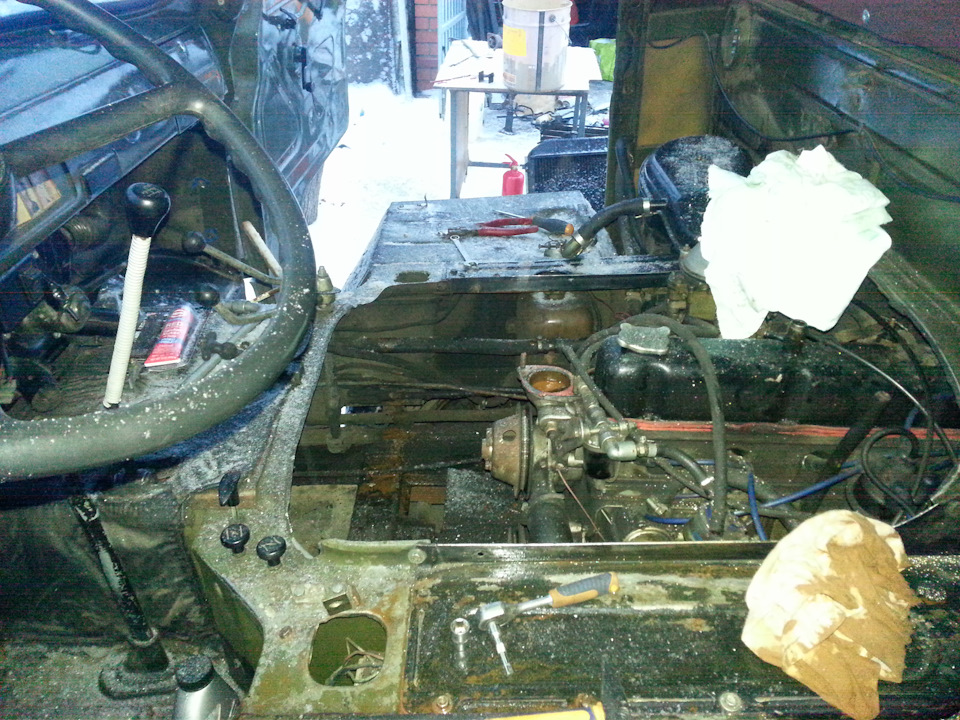 Установка электровентилятора — УАЗ 3962, 2,5 л, 2001 года | электроника ...