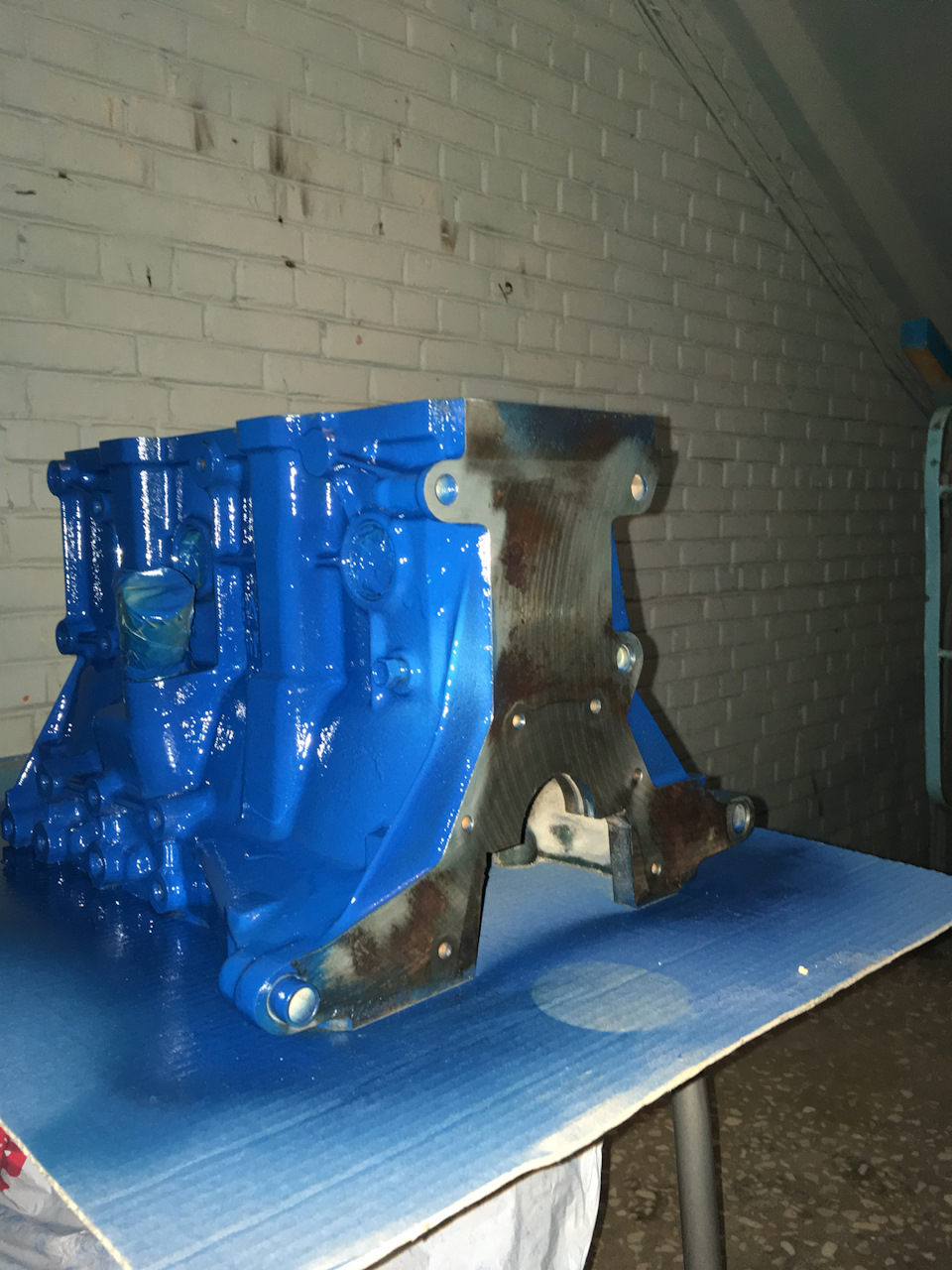 Покрасил блок) — Lada 2114, 1,6 л, 2009 года | запчасти | DRIVE2