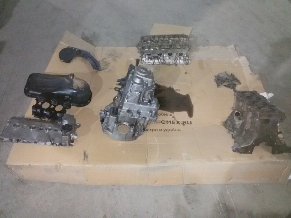 Пришло время перебрать мотор)))) — Lada 112 Coupe, 1,6 л, 2009 года ...