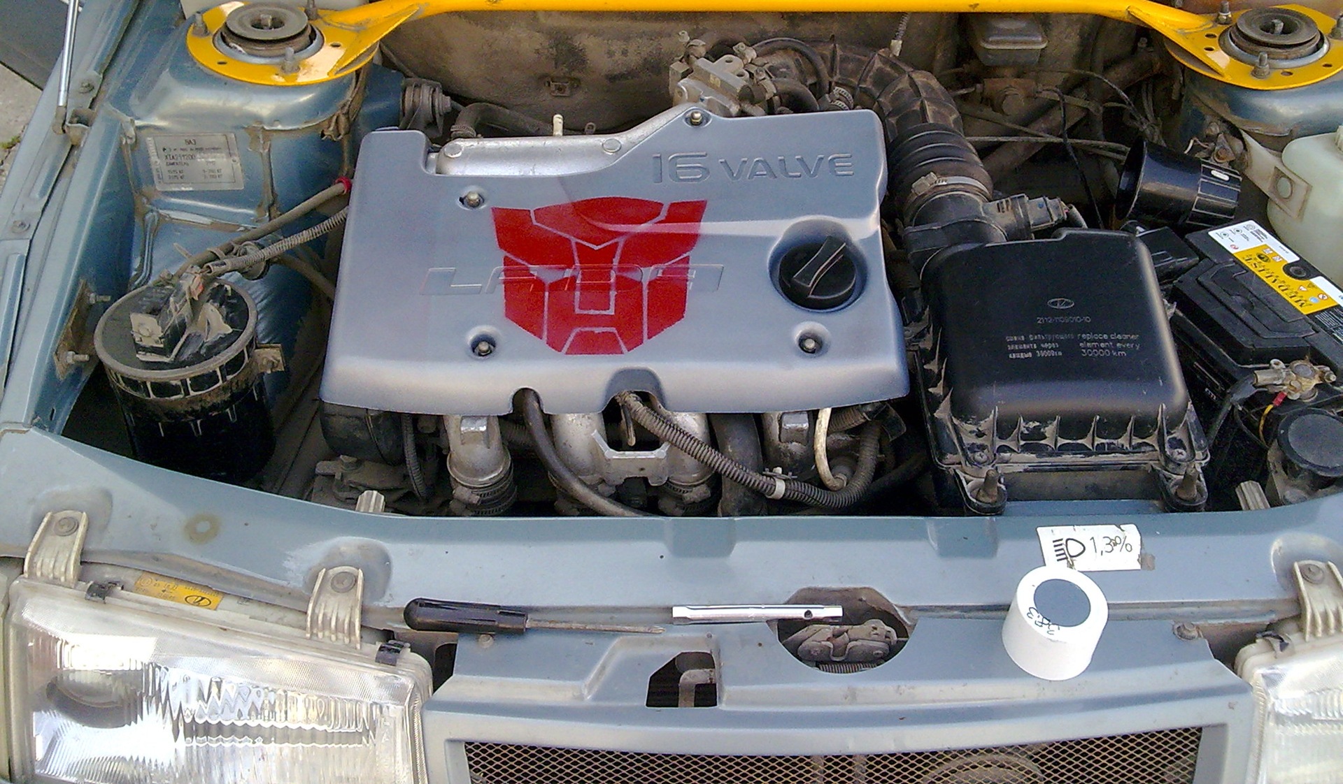 Автобот под капотом. — Lada 2112, 1,6 л, 2003 года | просто так | DRIVE2