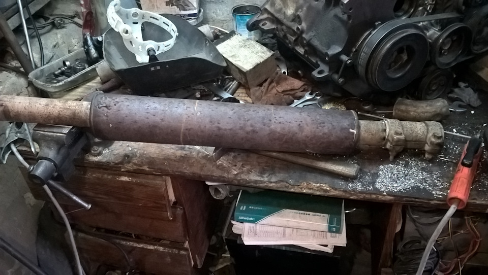 Малюсенькая победа над шумом выхлопа или самодельный резонатор ...