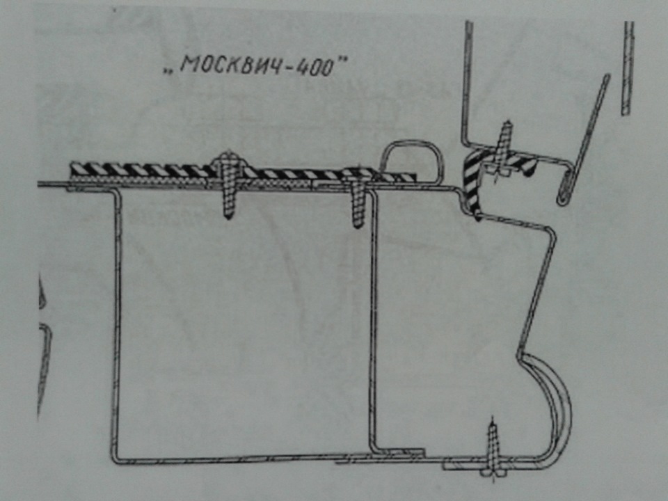 Схема москвич 401