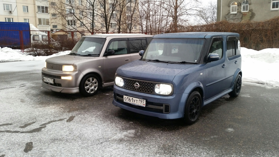 nissan cube vs toyota bb