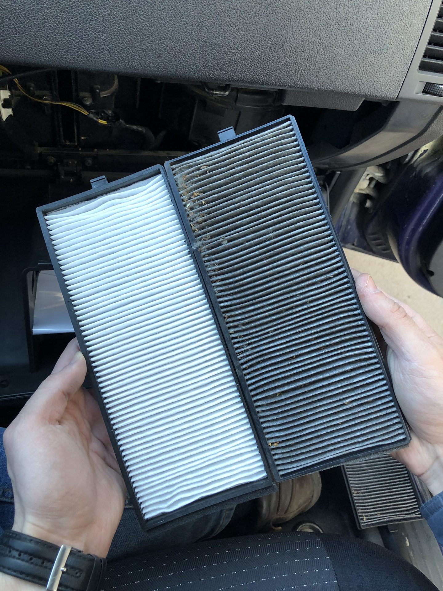 замена фильтров hyundai getz