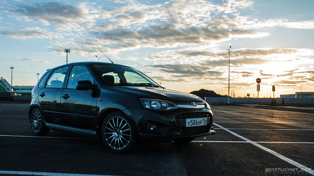 Lada Kalina Sport Black