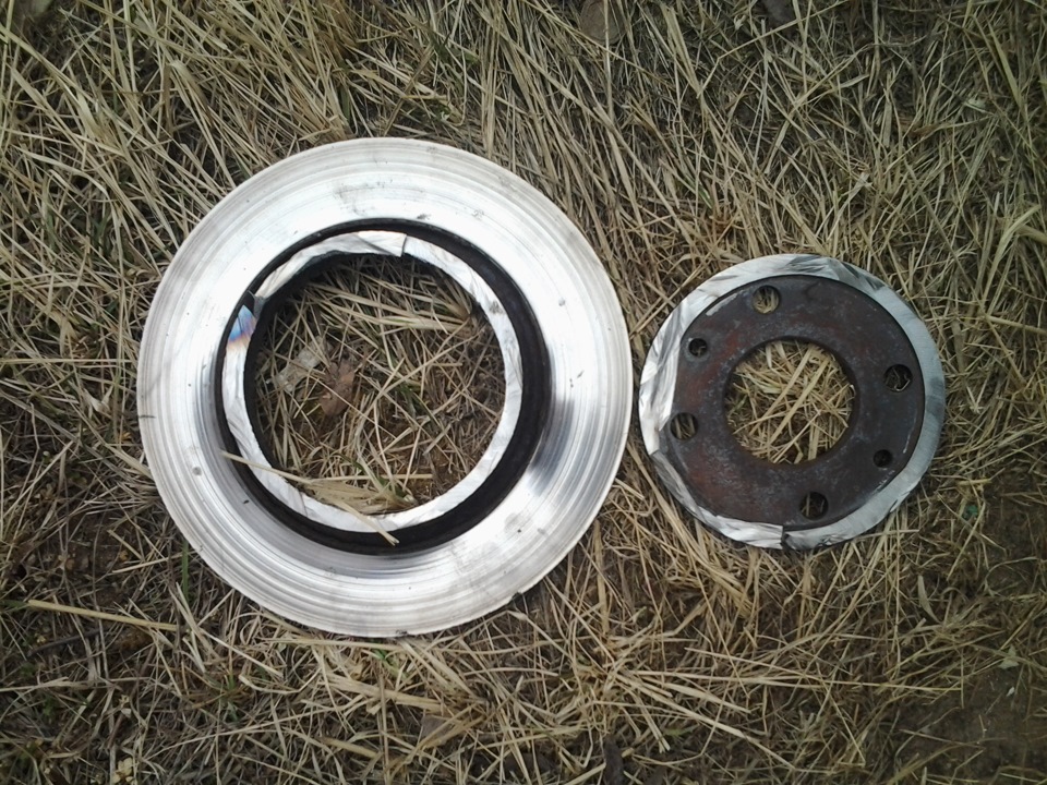 проставки на диски и центральные заглушки — Volkswagen Jetta II, 1,3 л ...