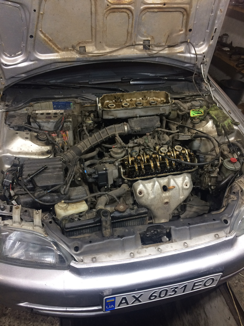 Замена ремней+настройка клапанов — DRIVE2