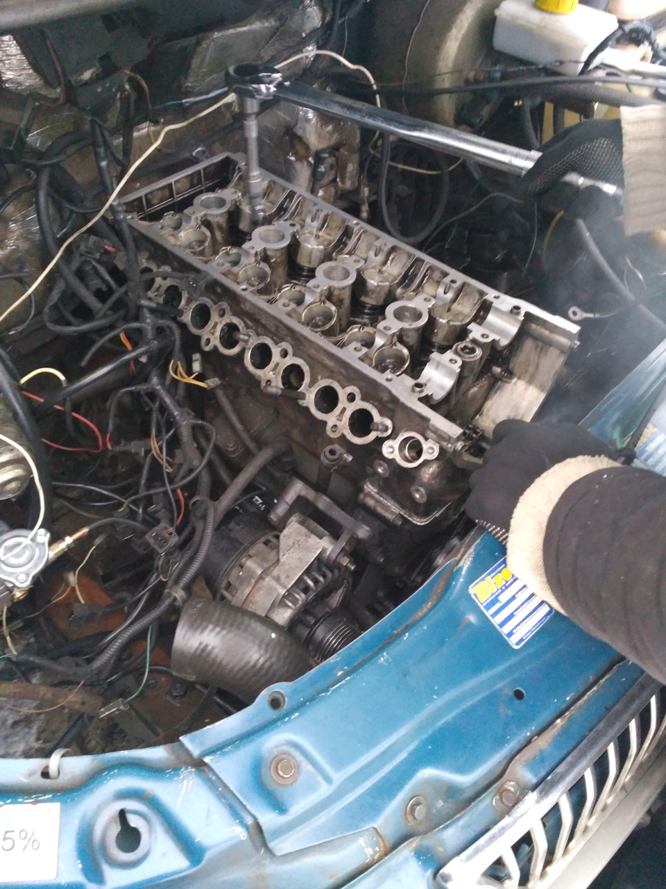 Прогорела прокладка гбц — ГАЗ Соболь, 2,5 л, 2006 года | поломка | DRIVE2