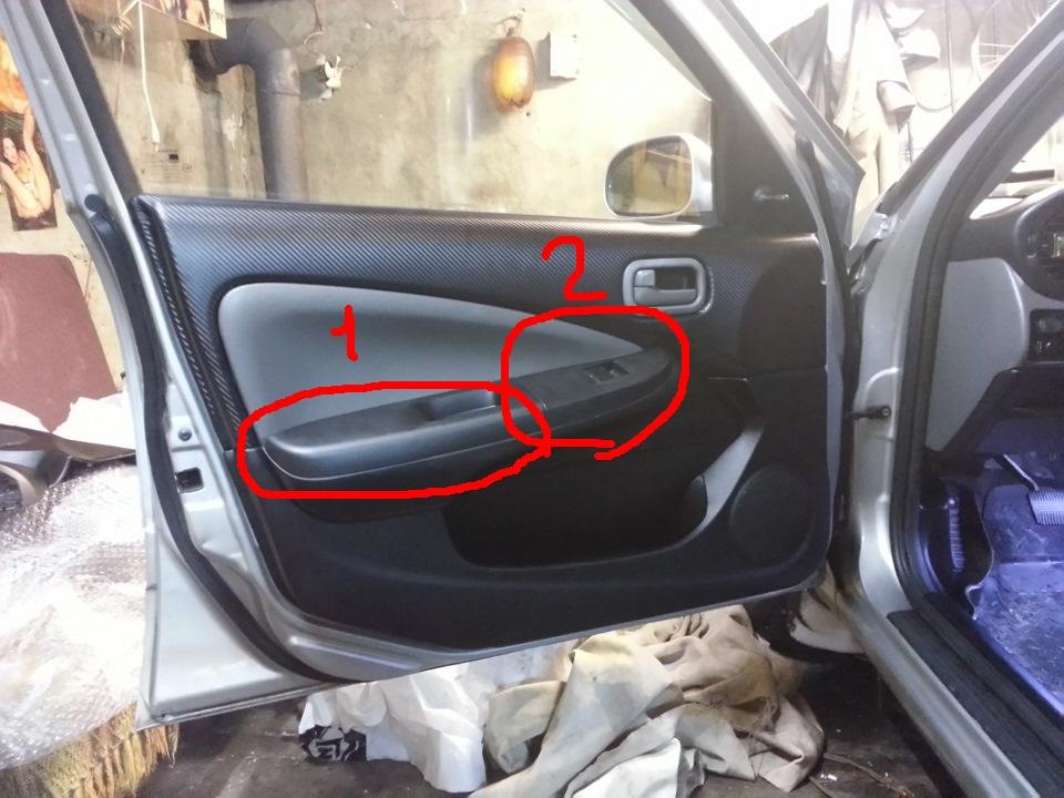 Подсветка блока управления стеклоподъемниками — Nissan Almera II (N16 ...
