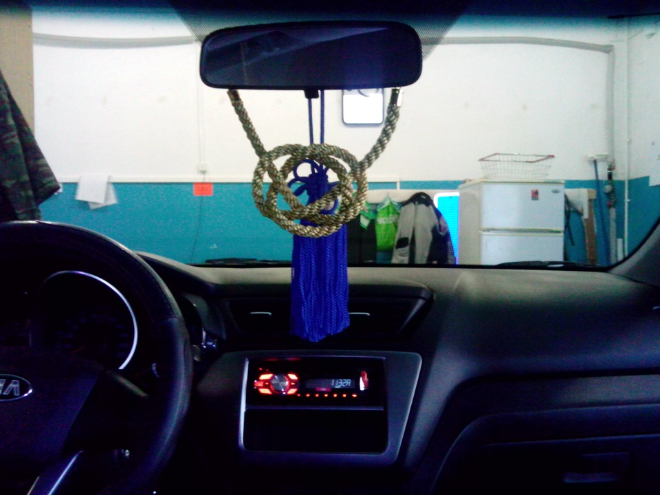 По фен-шую — KIA Rio (3G), 1,4 л, 2013 года | аксессуары | DRIVE2