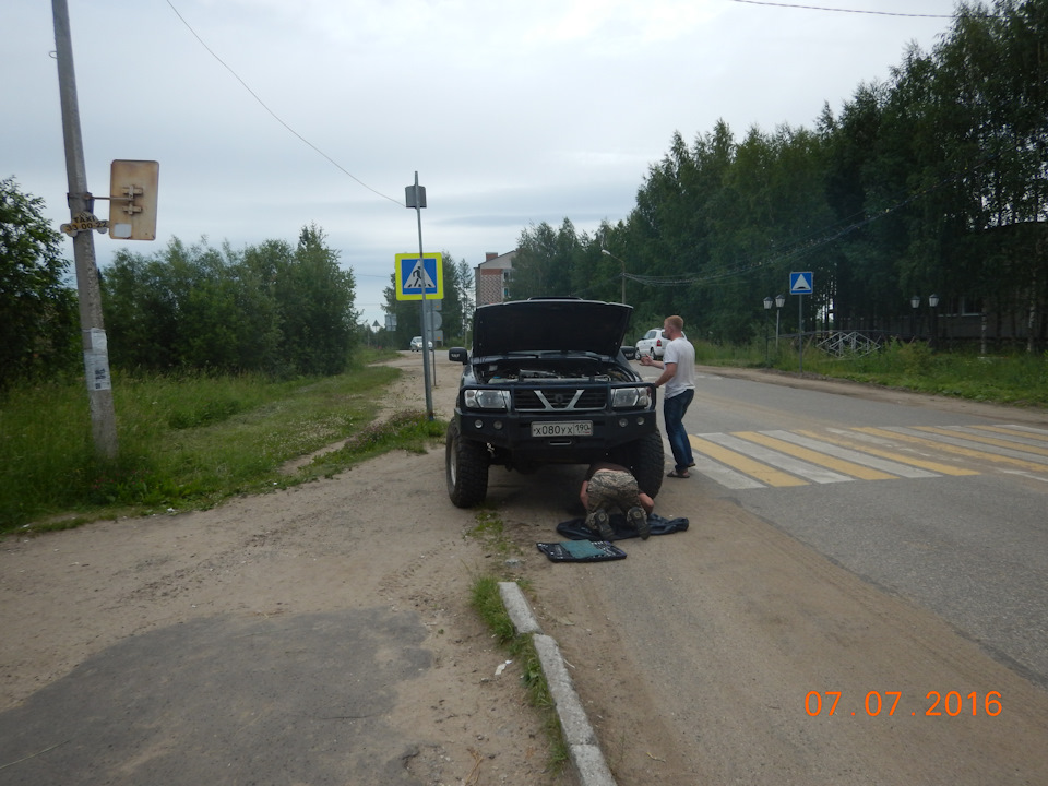 маленькие неприятности — Nissan Patrol GR II (Y61)