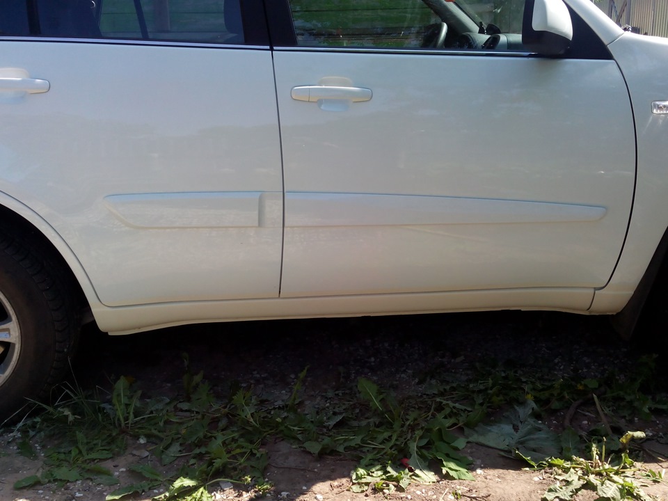 Антигравий, почти в цвет)) — Chery Tiggo 1, 1,6 л, 2014 года | другое ...