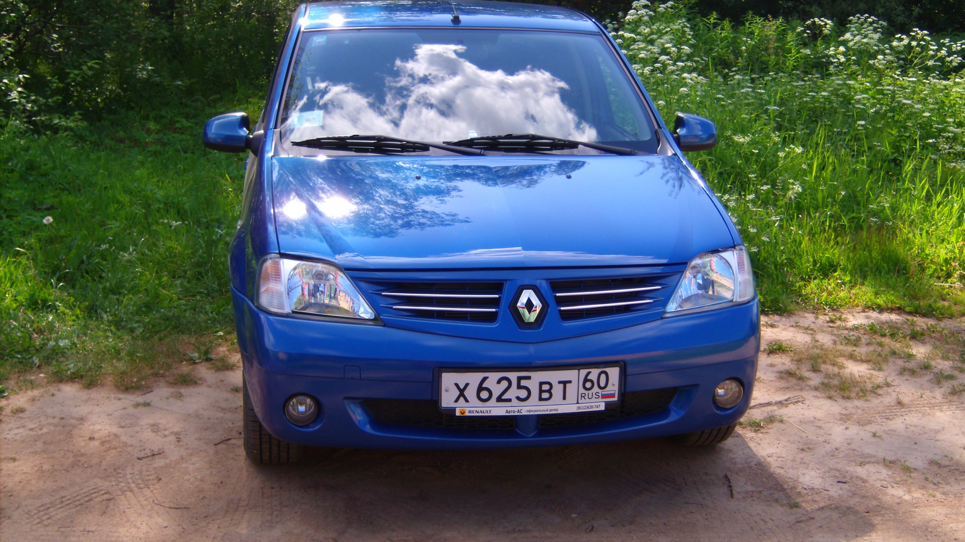 Renault Logan (1G) 1.6 бензиновый 2007 | Blue Horse на DRIVE2