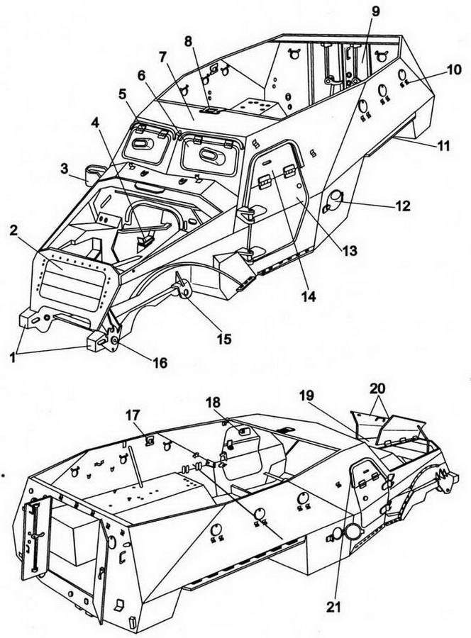 Бтр 152 чертеж