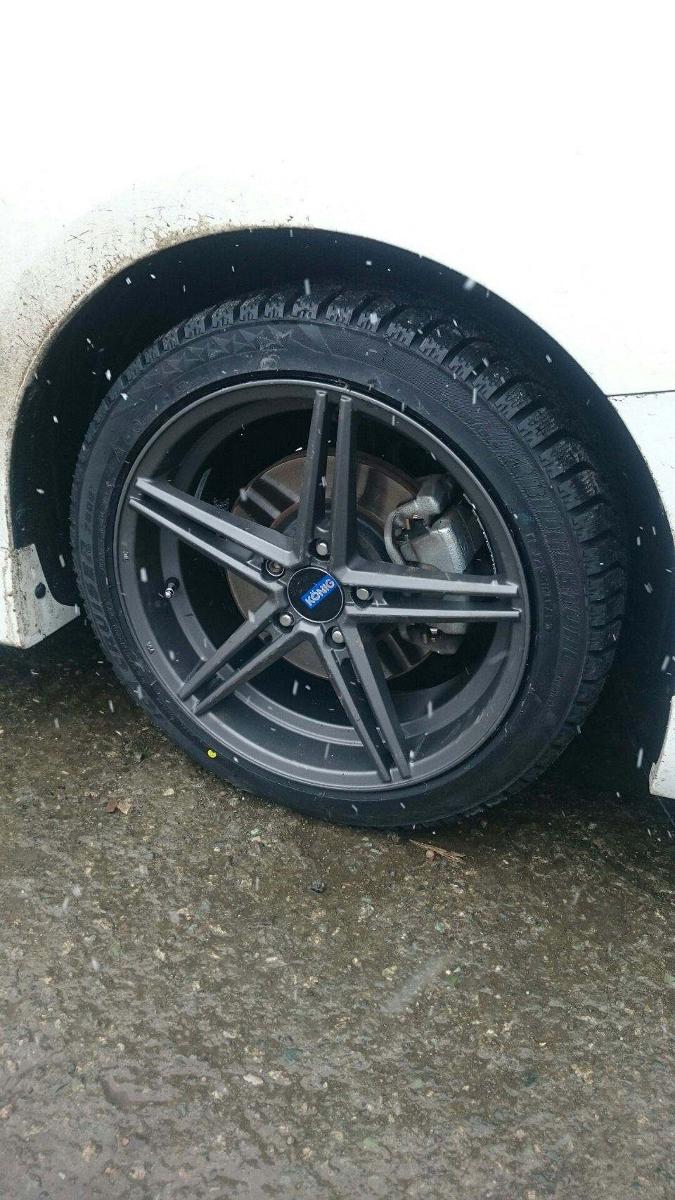 Установка дисков konig — Mazda 6 (3G) GJ, 2 л, 2013 года | колёсные ...
