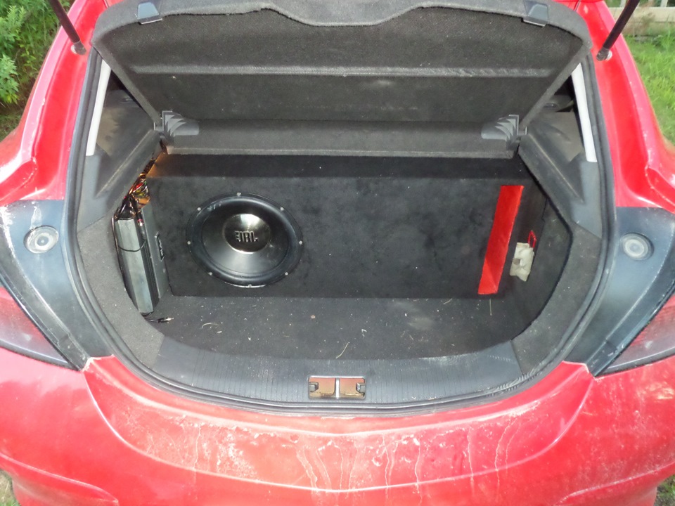 Opel Astra h универсал stels Subwoofer