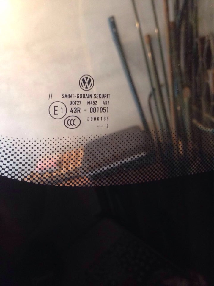 Продам лобовое стекло на ГОЛЬф 6 оригинал — Volkswagen Golf GTI Mk2, 1 ...