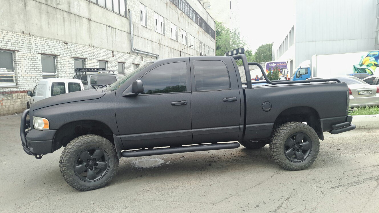 Покраска dodge Ram