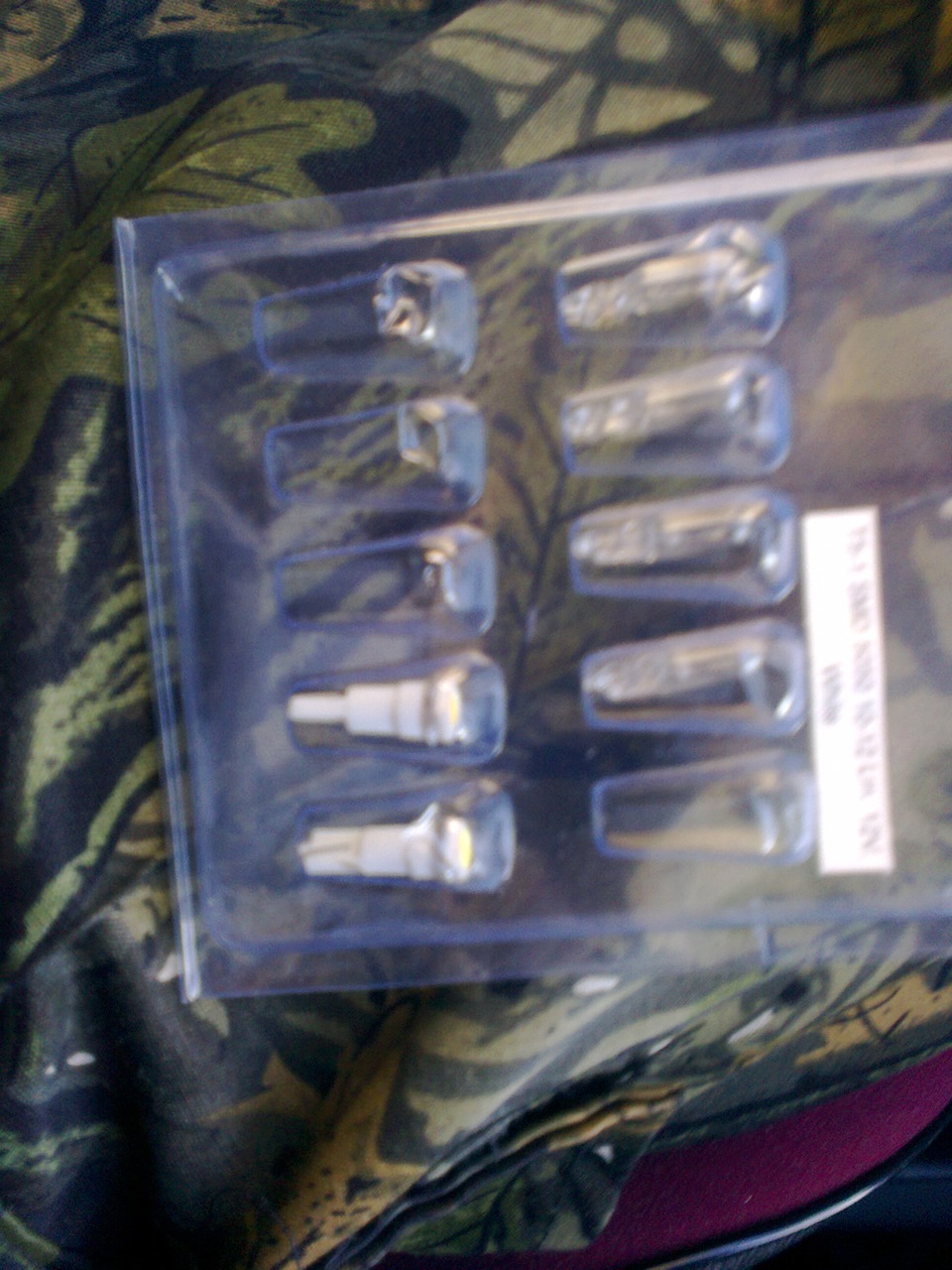 Решил заменить родные лампочки в приборке — Bogdan 21104, 1,6 л, 2012 ...